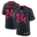Houston Texans Derek Stingley Jr. Navy 2nd Alternate Game Jersey product image 1, provided for visual reference and product