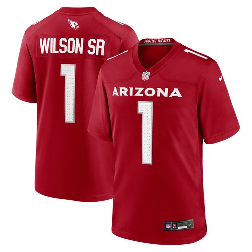 Arizona Cardinals Mack Wilson Cardinal Team Game Jersey product image 1, provided for visual reference and product detail