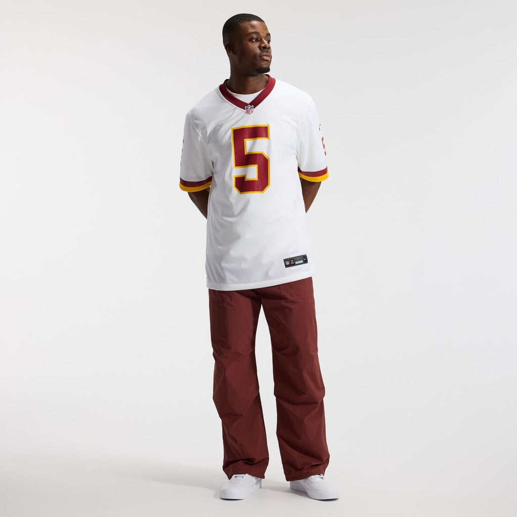Hail Raiser Men Washington Commanders Jayden Daniels Black Alternate Game Jersey product image 44, provided for visual