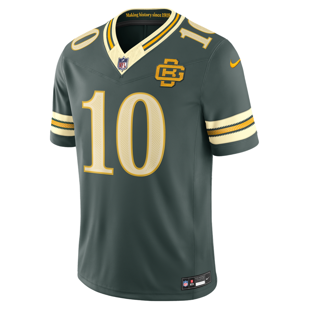 Green Bay Packers Love Green 2026 Rivalries Collection Stitched Limited Jersey product image 2, provided for visual
