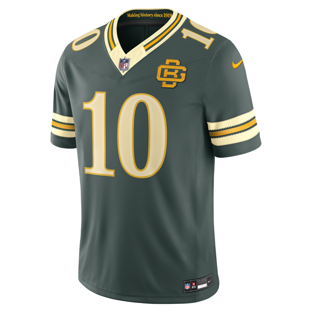 Green Bay Packers Love Green 2026 Rivalries Collection Stitched Limited Jersey product image 2, provided for visual