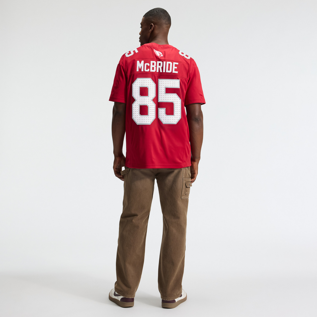 Arizona Cardinals Trey McBride White Vapor F.U.S.E. Stitched Limited Jersey product image 11, provided for visual reference