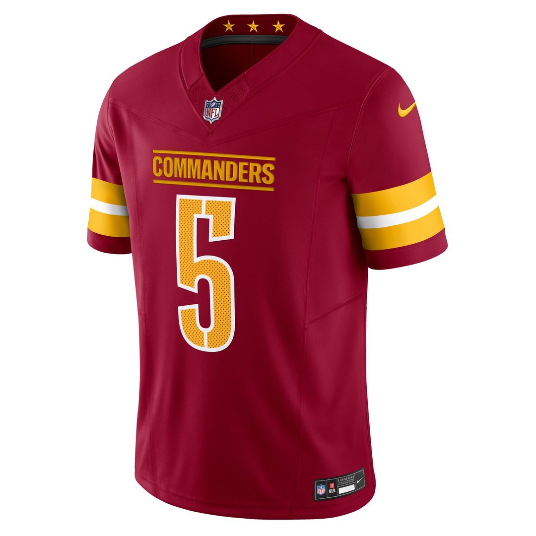 Washington Commanders Jayden Daniels White Vapor F.U.S.E. Limited Super Bowl Era Jersey product image 19, provided for