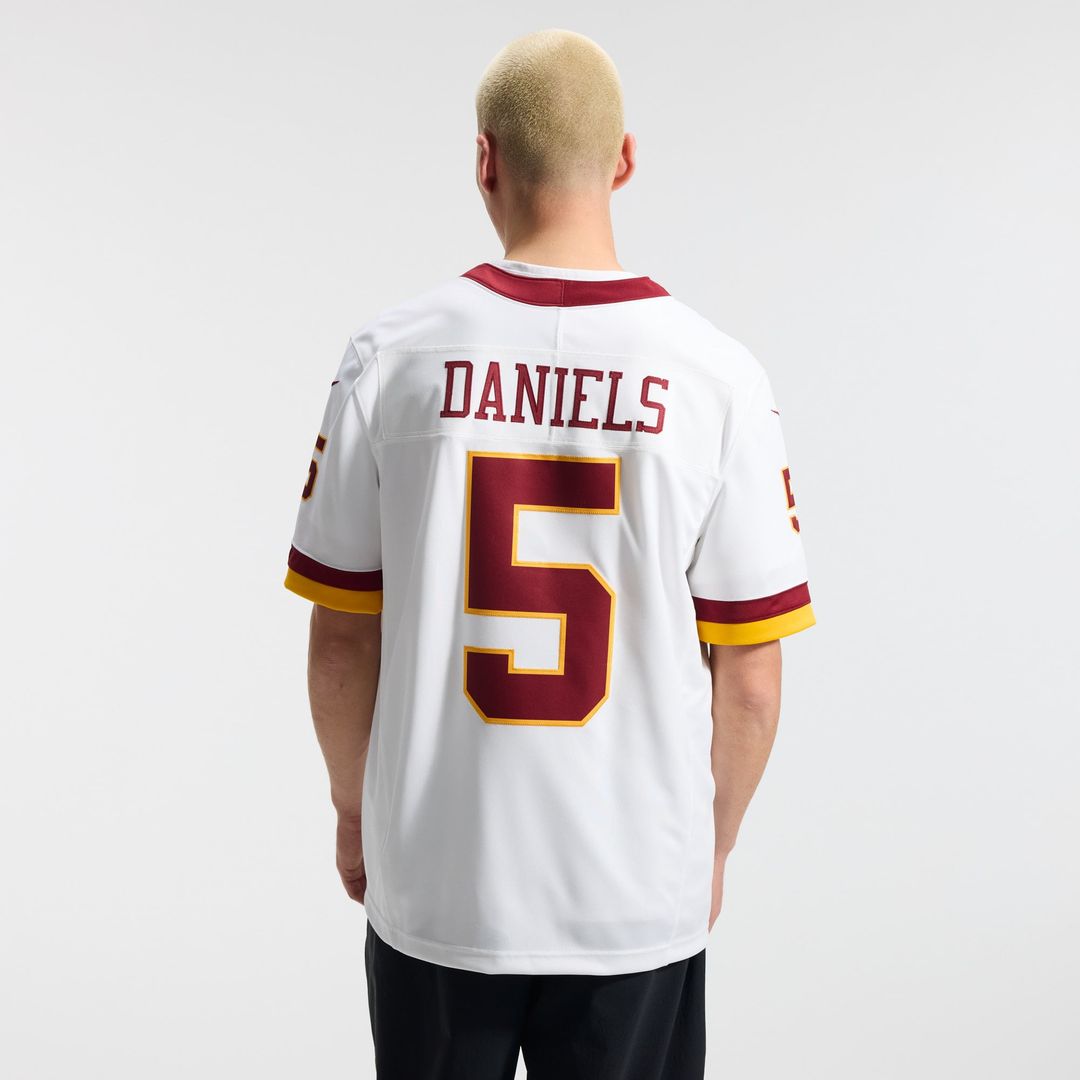 Washington Commanders Jayden Daniels Burgundy Team Vapor F.U.S.E. Stitched Limited Jersey product image 17, provided for