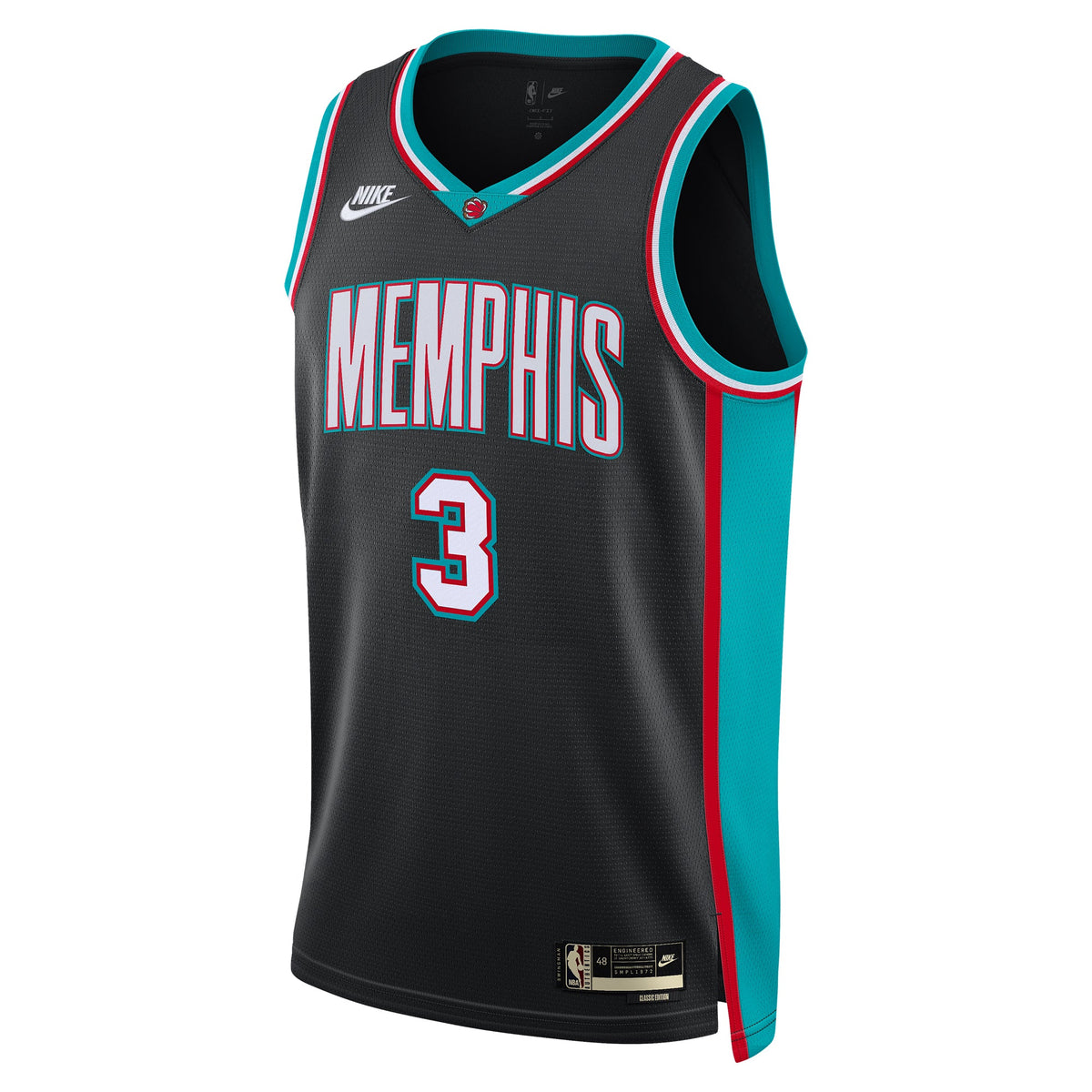 Memphis Grizzlies Nike Classic Edition Jersey - Black product image 3