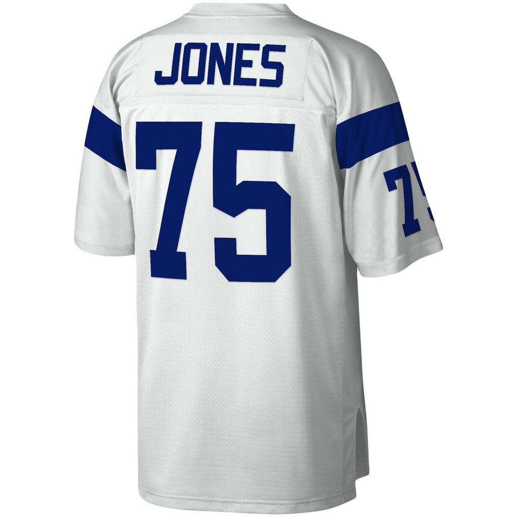 Los Angeles Rams Deacon Jones White Legacy Replica Jersey product image 3, provided for visual reference and product detail