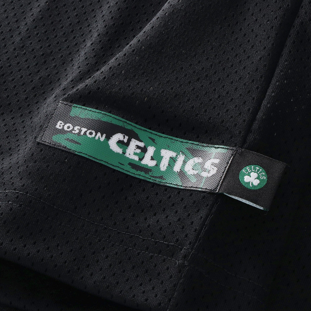 Boston Celtics Nike Courtside Football Jersey - Black - Mens product image 7