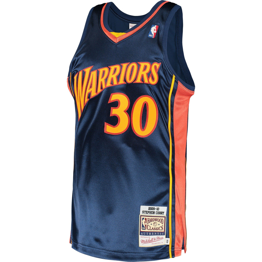 Men's Mitchell & Ness Stephen Curry Navy Golden State product image 3