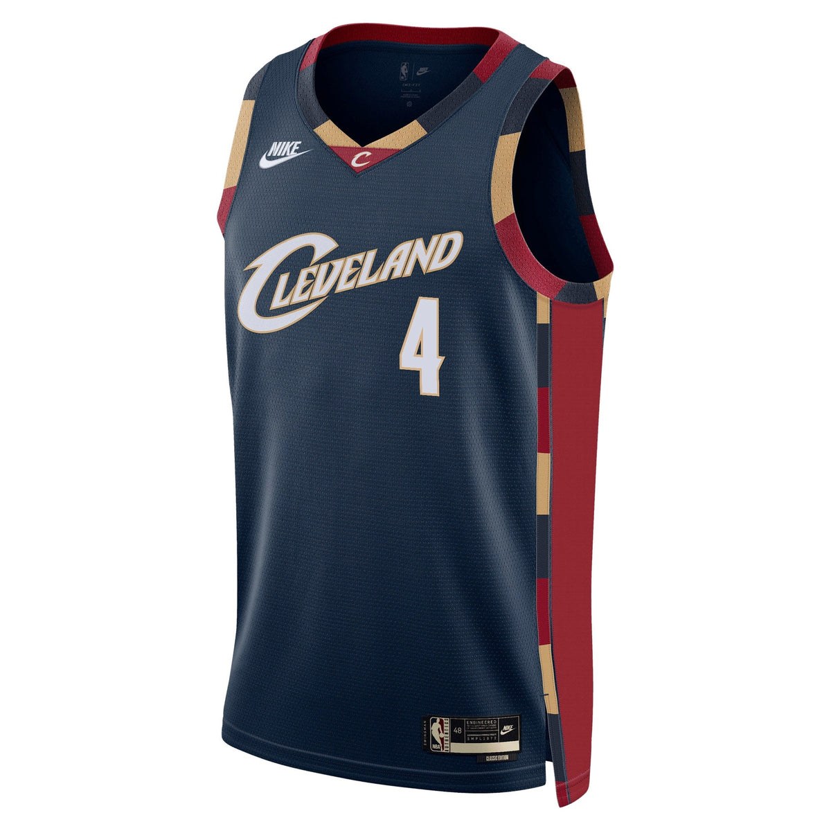 Evan Mobley Cleveland Cavaliers Classic Edition Jersey - Navy - Unisex product image 3, provided for visual reference and
