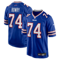 Buffalo Bills Jude Bowry Royal Team Game Jersey product image 1, provided for visual reference and product detail review