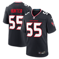Houston Texans Danielle Hunter Navy Team Game Jersey product image 1, provided for visual reference and product detail review