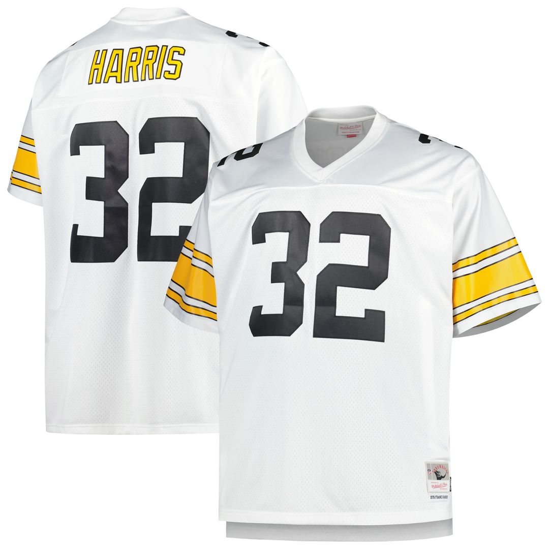 Pittsburgh Steelers Franco Harris Black Big & Tall 1976 Legacy Retired Player Jersey product image 7, provided for visual