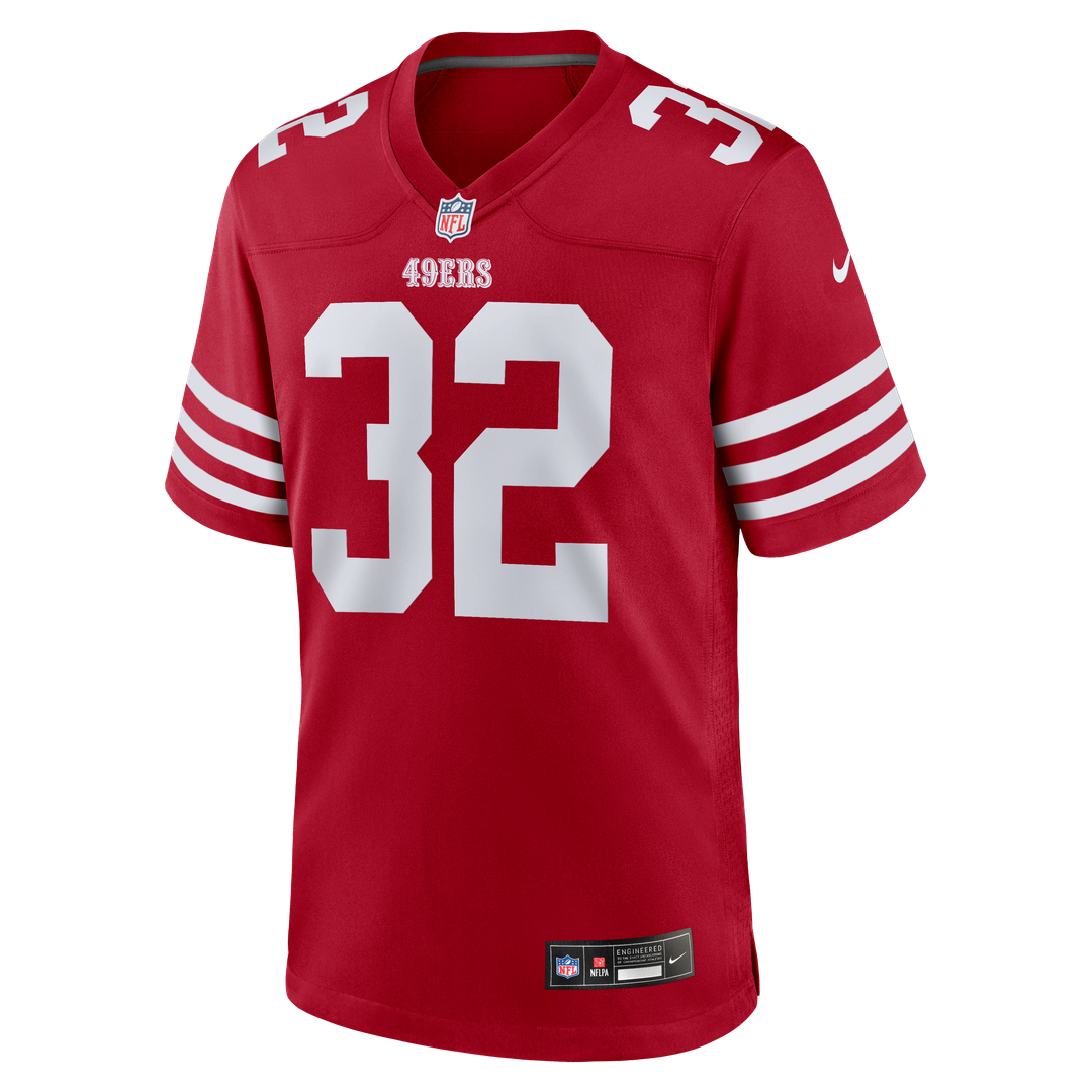 San Francisco 49ers Ricky Watters Scarlet Retired Player Game Jersey product image 2, provided for visual reference and