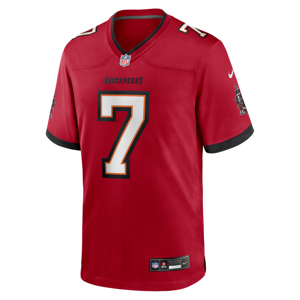 Tampa Bay Buccaneers Bucky Irving Orange Alternate Game Jersey product image 14, provided for visual reference and product