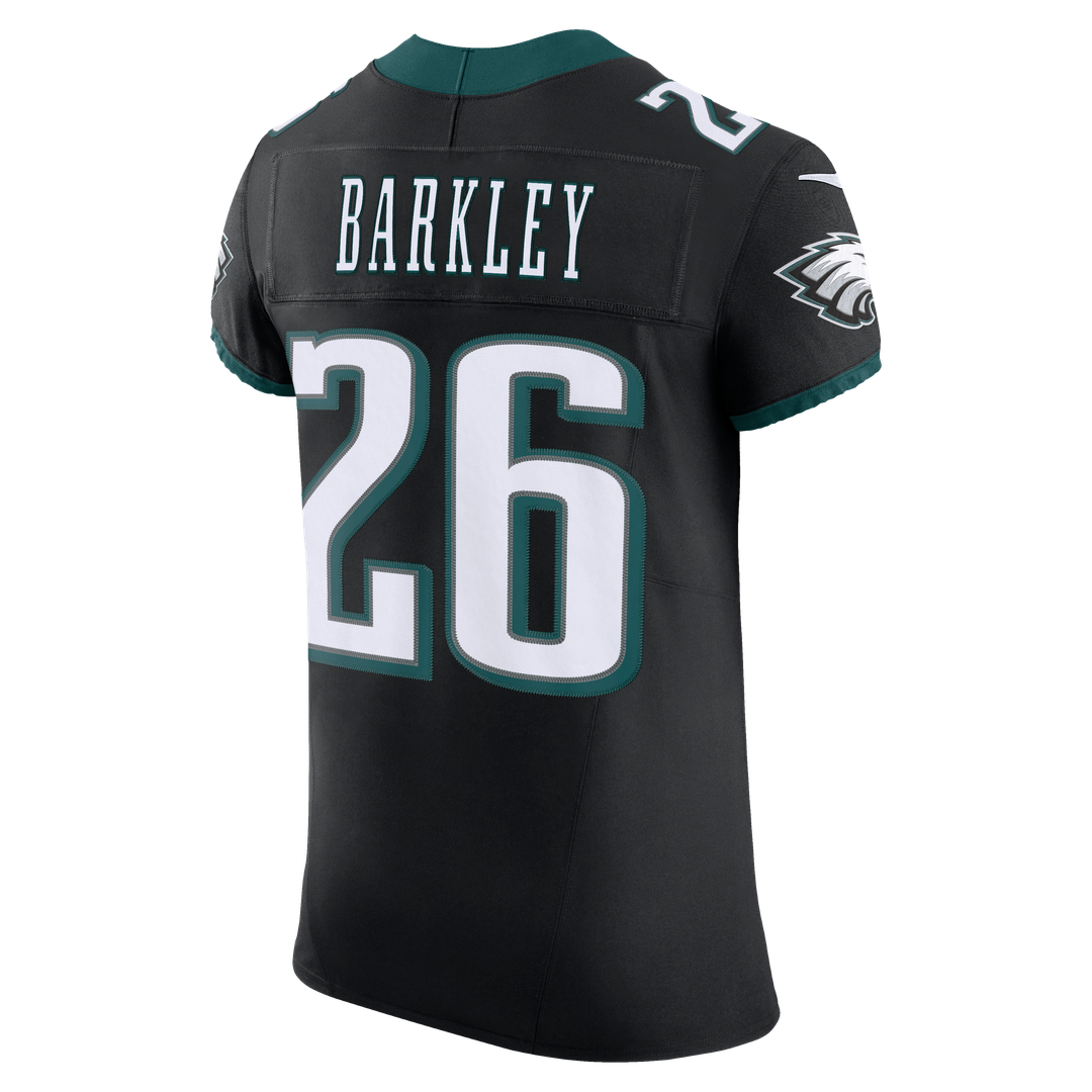 Philadelphia Eagles Saquon Barkley Black Alternate Vapor F.U.S.E. Elite Jersey product image 3, provided for visual