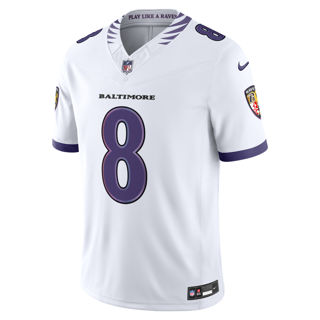 Baltimore Ravens Lamar Jackson Black Alternate Alternate Vapor F.U.S.E. Stitched Limited Jersey product image 22, provided