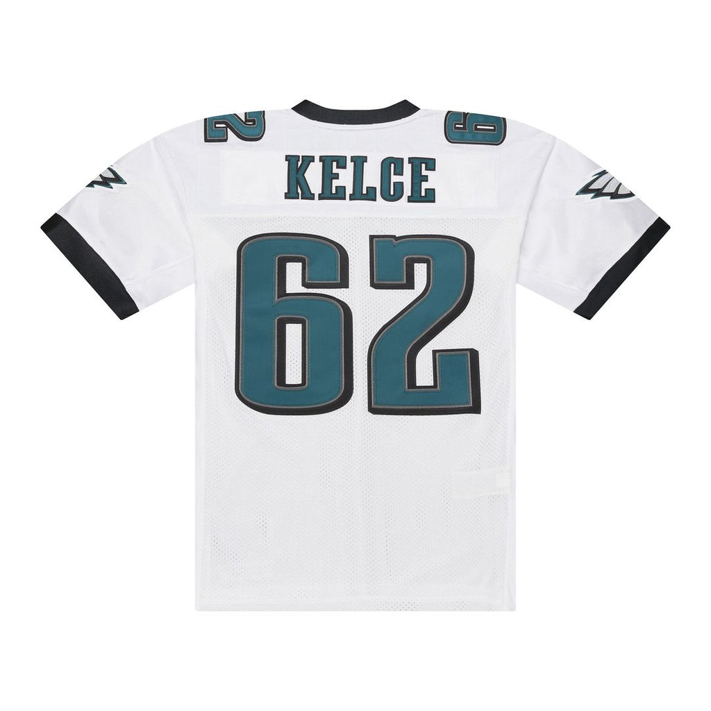 Philadelphia Eagles Jason Kelce White 2011 Authentic Throwback Jersey product image 3, provided for visual reference and