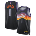Phoenix Suns 2025/26 City Edition Swingman Basketball Jersey - Black - Devin Booker - Unisex product image 1, provided for