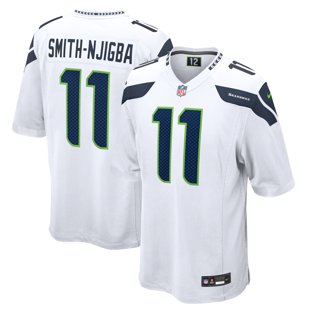 Seattle Seahawks Jaxon Smith-Njigba White Game Jersey product image 15, provided for visual reference and product detail