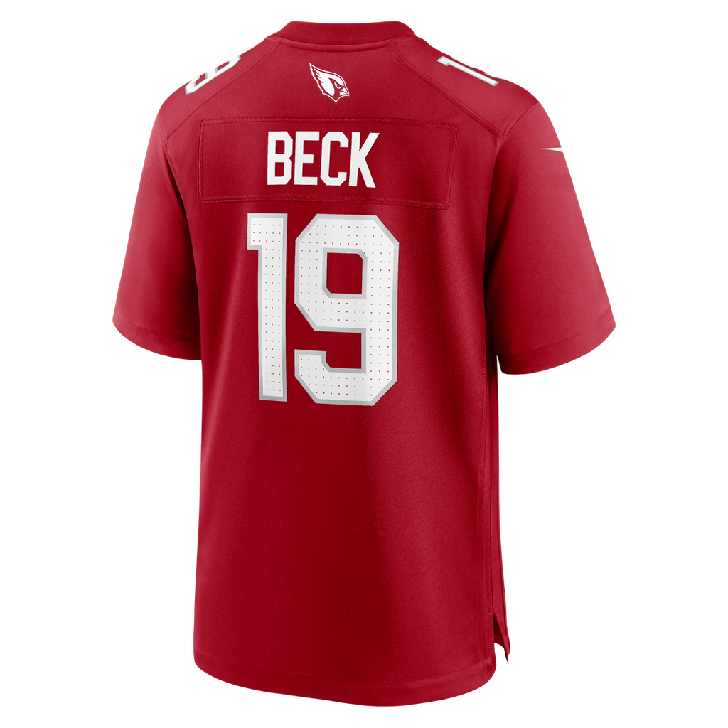 Arizona Cardinals Carson Beck Cardinal Game Jersey product image 5, provided for visual reference and product detail review