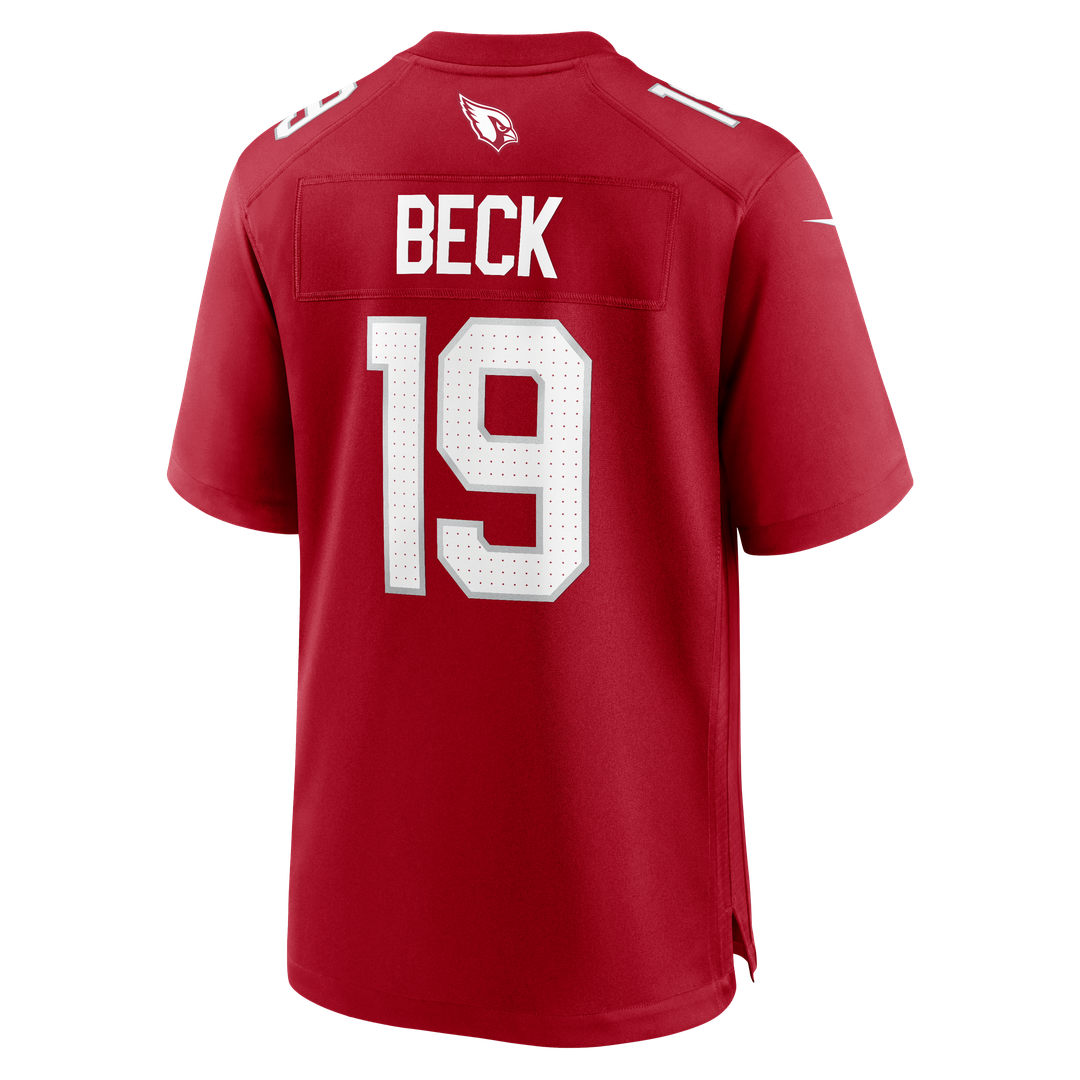 Arizona Cardinals Carson Beck Cardinal Game Jersey product image 5, provided for visual reference and product detail review