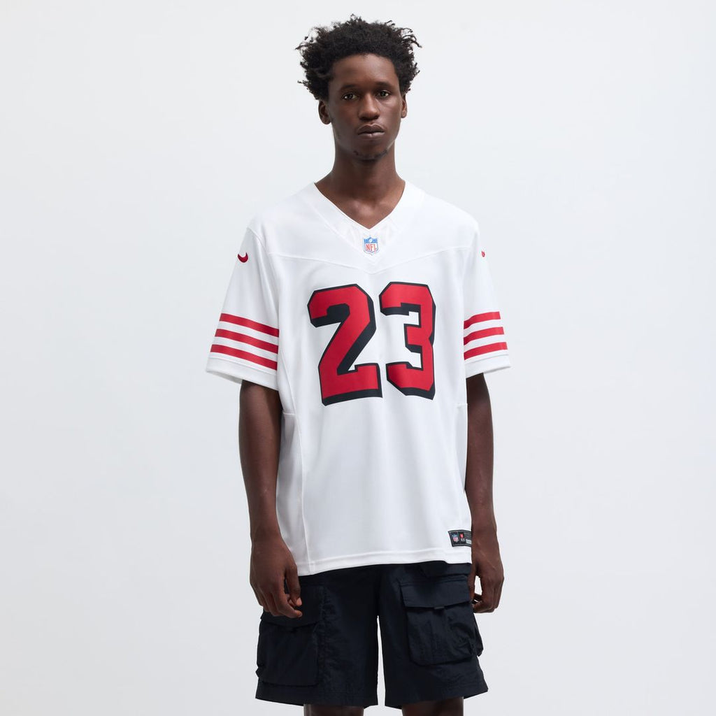 San Francisco 49ers Christian McCaffrey Scarlet Vapor F.U.S.E. Limited Jersey product image 10, provided for visual