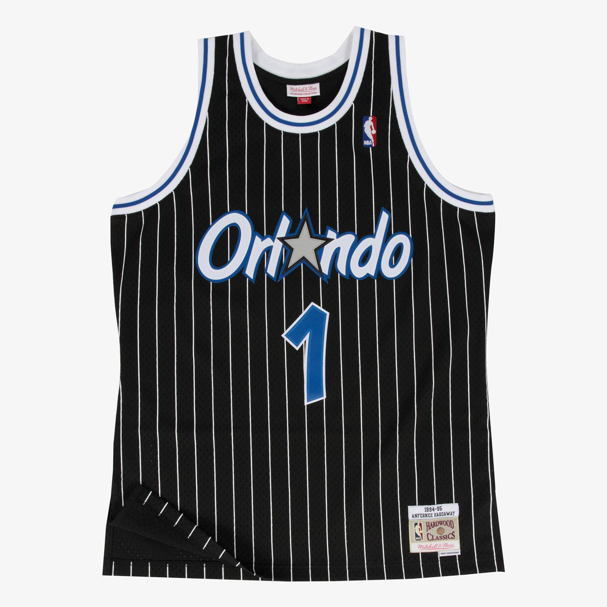 Anfernee Hardaway Orlando Magic 1994-95 Swingman Alternate Jersey product image 2, provided for visual reference and product