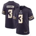 Minnesota Vikings Addison Purple 2026 Rivalries Collection Game Jersey product image 1, provided for visual reference and