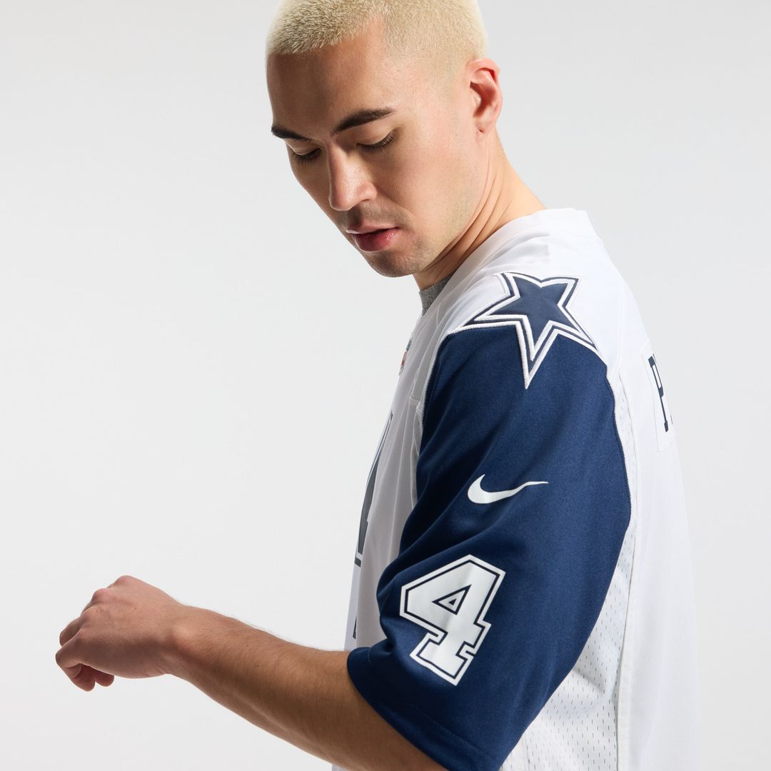 Dallas Cowboys Dak Prescott Navy Alternate Game Team Jersey product image 22, provided for visual reference and product
