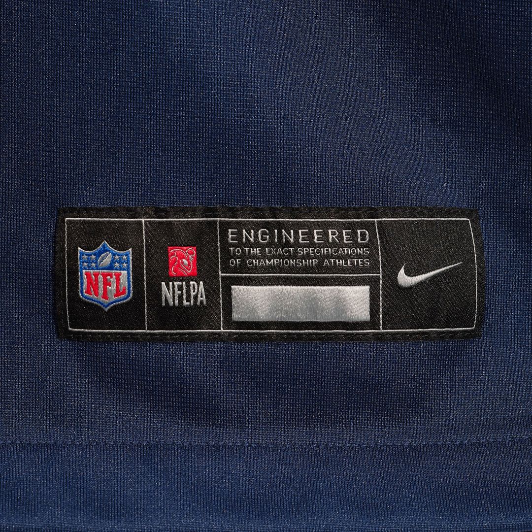 Tennessee Titans Jeffery Simmons Navy Game Jersey product image 6, provided for visual reference and product detail review