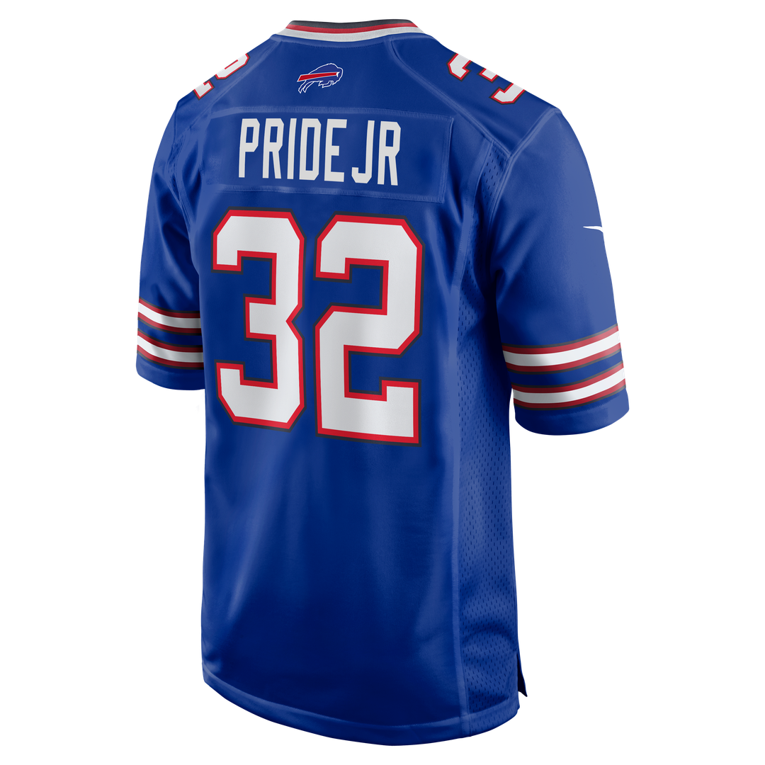 Buffalo Bills Toriano Pride Jr. Royal Team Game Jersey product image 5, provided for visual reference and product detail