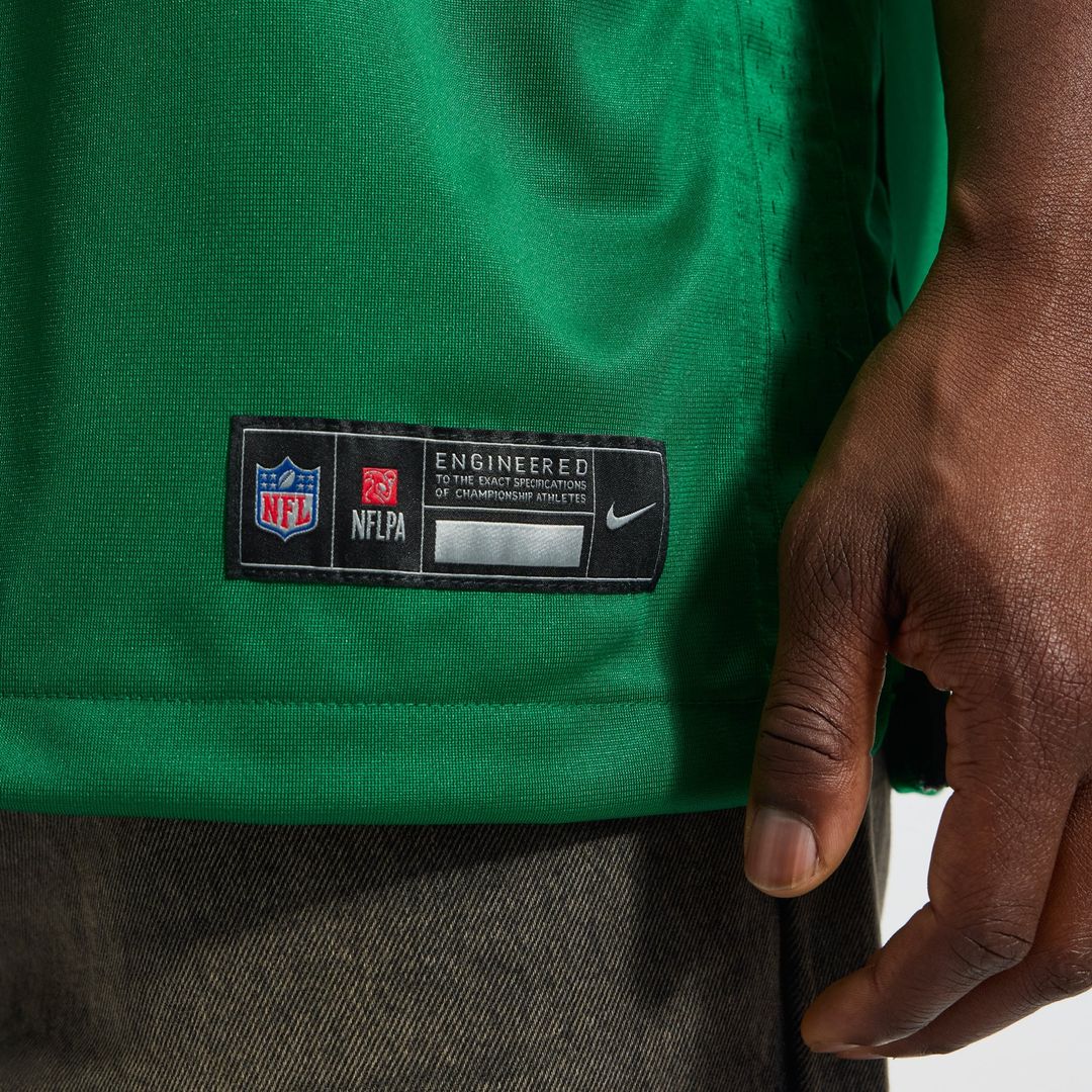 Philadelphia Eagles Jalen Carter White Game Jersey product image 14, provided for visual reference and product detail review