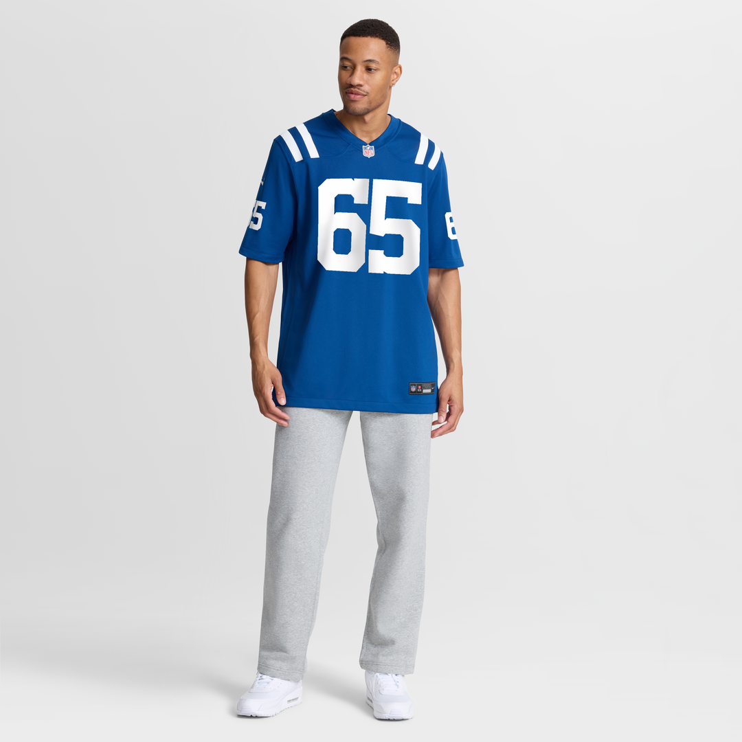 Indianapolis Colts Jimmy Morrissey Royal Team Game Jersey product image 8, provided for visual reference and product detail