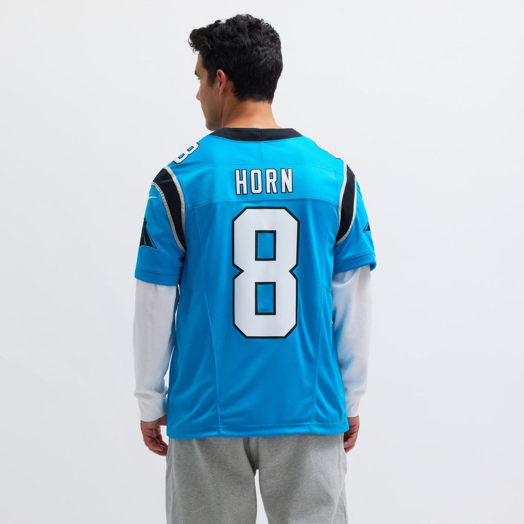 Carolina Panthers Jaycee Horn Blue Vapor F.U.S.E. Limited Jersey product image 5, provided for visual reference and product