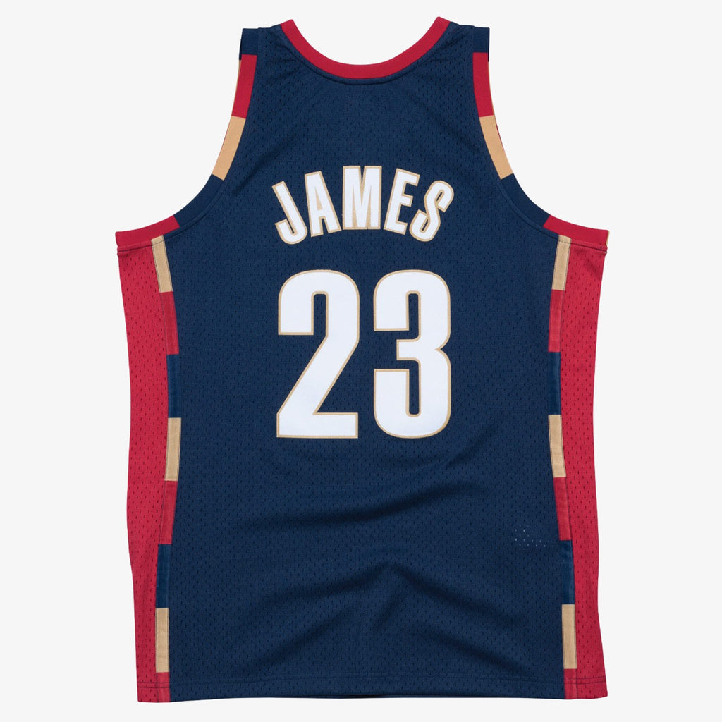 Cleveland Cavaliers Swingman Jersey Alternate Lebron James 2008-09 product image 3, provided for visual reference and
