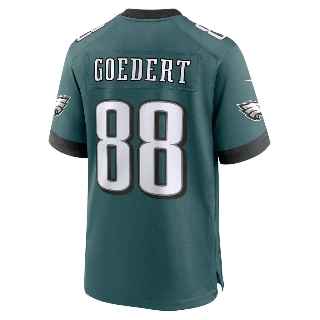 Philadelphia Eagles Dallas Goedert Midnight Green Team Game Jersey product image 3, provided for visual reference and