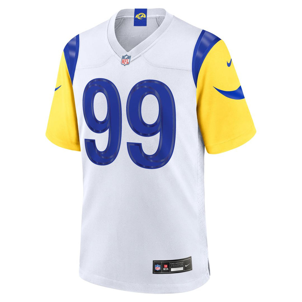 Los Angeles Rams Aaron Donald Royal Game Jersey product image 8, provided for visual reference and product detail review