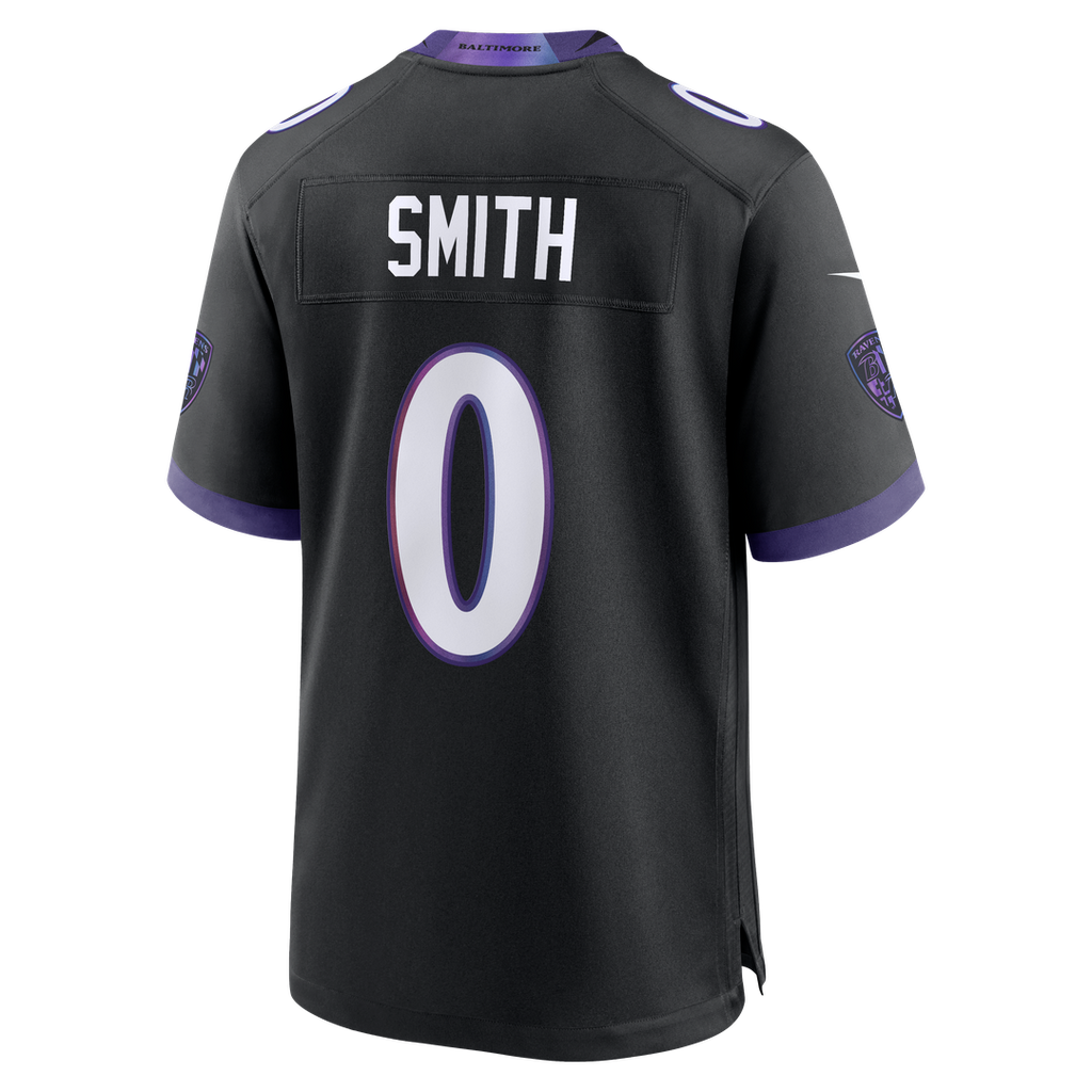 Baltimore Ravens Roquan Smith Purple Alternate Game Jersey product image 13, provided for visual reference and product