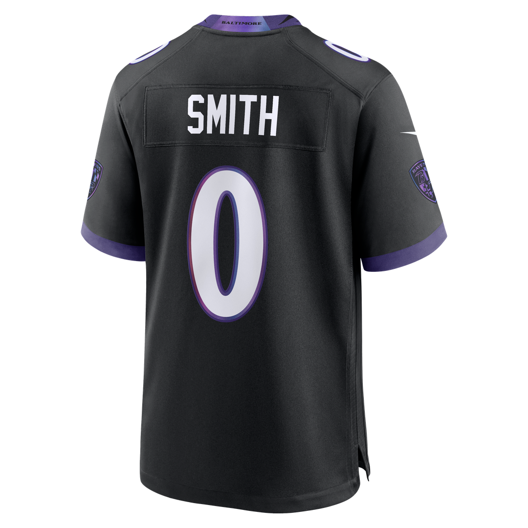 Baltimore Ravens Roquan Smith Purple Alternate Game Jersey product image 13, provided for visual reference and product