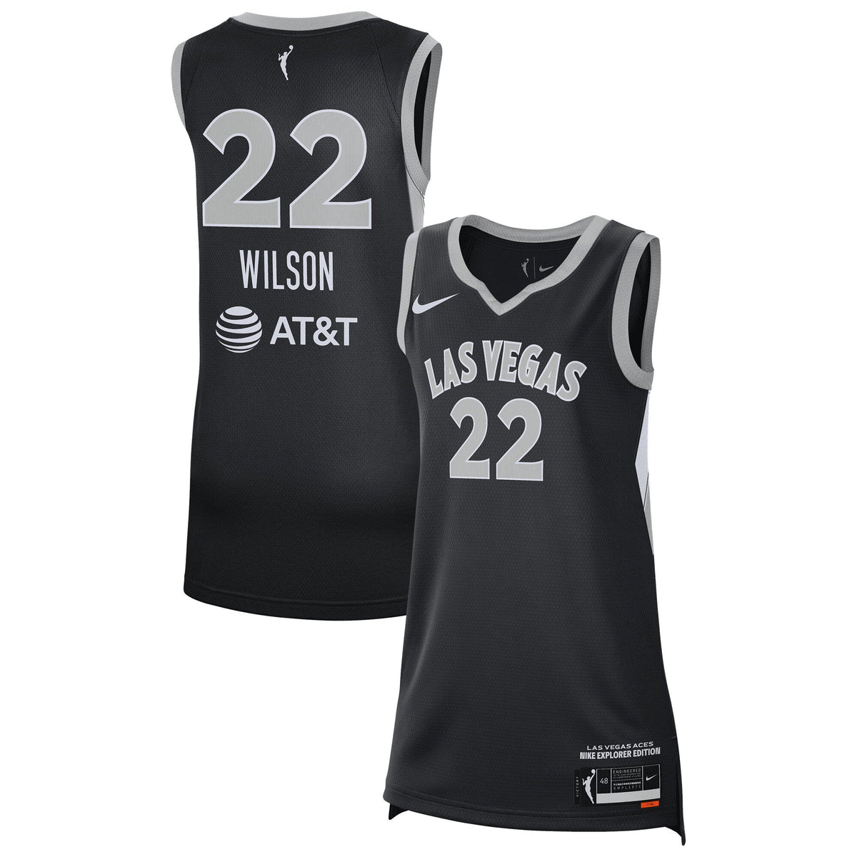 WNBA Gear Basketball Jersey - A'Ja Wilson - Unisex product image 1, provided for visual reference and product detail review
