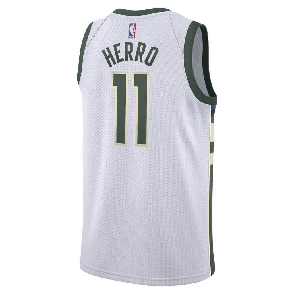 Milwaukee Bucks Nike Association Edition Swingman Jersey product image 4