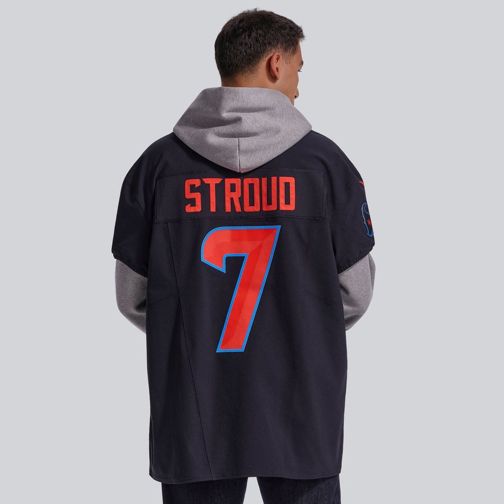 Houston Texans C.J. Stroud Navy Alternate 2 Vapor F.U.S.E. Elite Jersey product image 3, provided for visual reference and