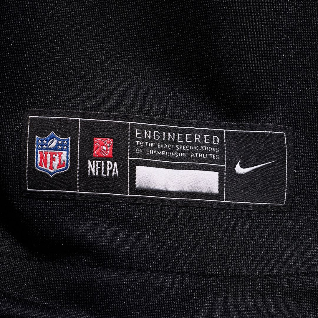 Carolina Panthers Thomas Davis Sr. Black Team Retired Game Jersey product image 6, provided for visual reference and product