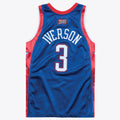NBA Allen Iverson 2004 All - Star Authentic Basketball Jersey By - Royal product image 1, provided for visual reference and