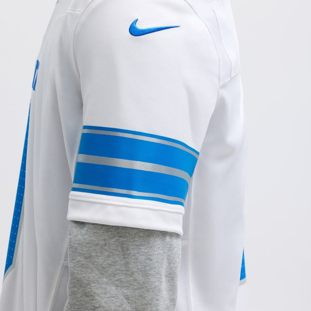 Detroit Lions Jahmyr Gibbs White Vapor F.U.S.E. Limited Jersey product image 20, provided for visual reference and product