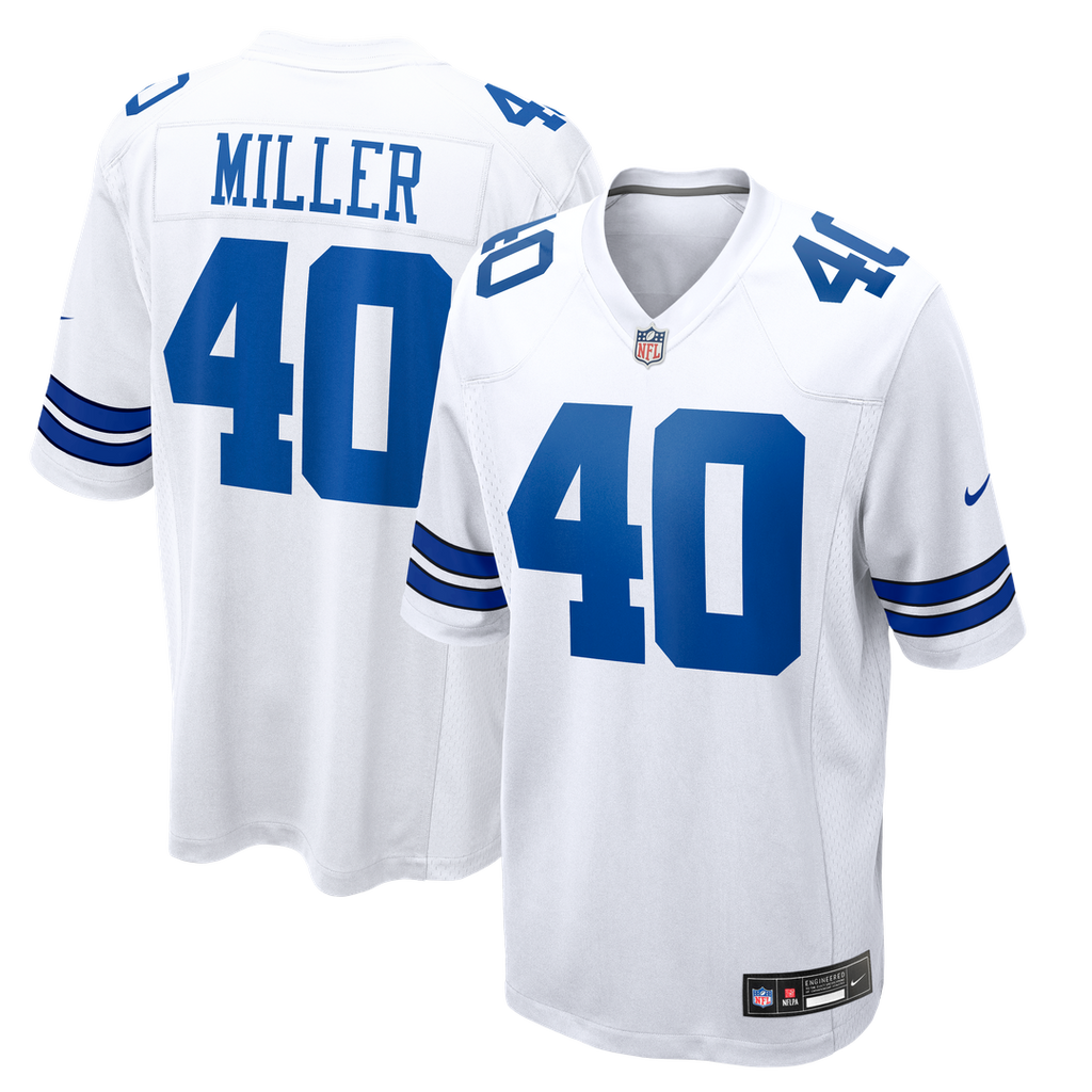 Dallas Cowboys Von Miller Navy Game Jersey product image 17, provided for visual reference and product detail review