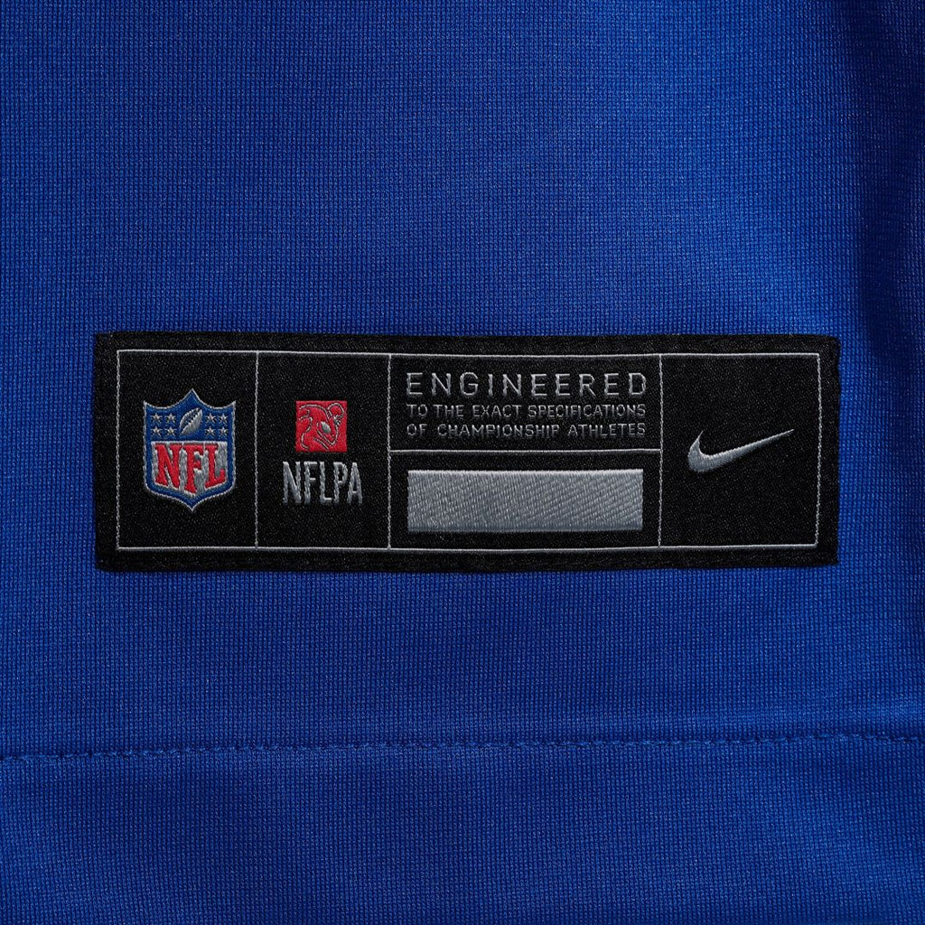 New York Giants Jameis Winston Royal Alternate 2 Game Jersey product image 6, provided for visual reference and product