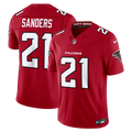 Atlanta Falcons Deion Sanders Red Team Vapor F.U.S.E. Stitched Retired Limited Jersey product image 1, provided for visual