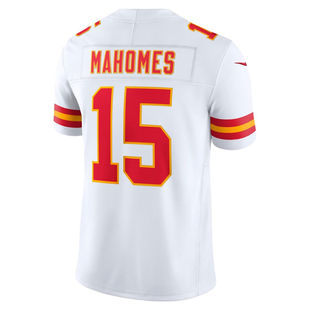 Kansas City Chiefs Patrick Mahomes White Vapor F.U.S.E. Stitched Limited Jersey product image 3, provided for visual