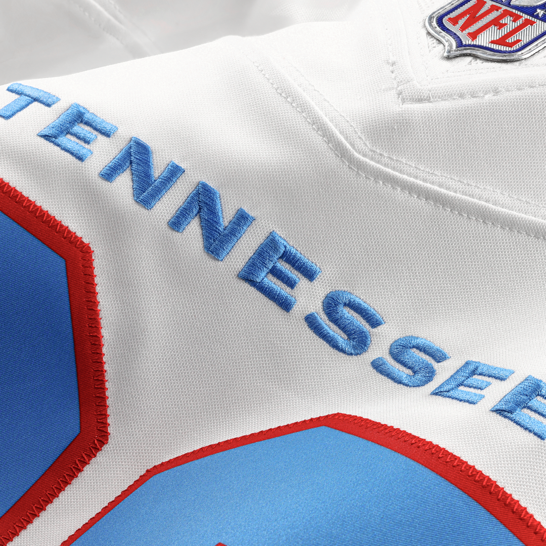 Tennessee Titans Cameron Ward Light Blue Team Vapor F.U.S.E. Stitched Limited Jersey product image 38, provided for visual